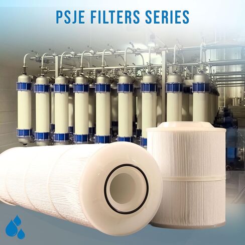 خرطوشة ضخمة صناعية مطوية PSJE-40-50 من Neo-Pure | ترشيح 50 ميكرون | متوافق مع هارمسكو HC-PP-40-50، HC/40-50 | فلتر إزالة الرواسب عالي السعة in Kuwait