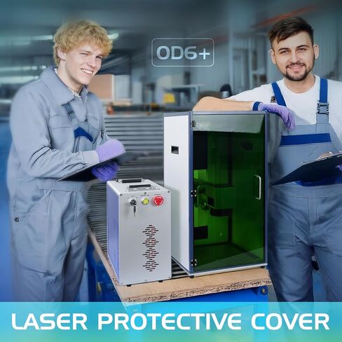 ZAC Safety Enclosure Protective Cover Compatible with Fiber Marking Machine Laser Satefy Shields Laser Radiation Shield, Eye Protective Shield Cover (700mm Height) in Saudi Arabia