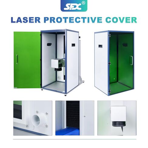 ZAC Safety Enclosure Protective Cover Compatible with Fiber Marking Machine Laser Satefy Shields Laser Radiation Shield, Eye Protective Shield Cover (700mm Height) in Saudi Arabia