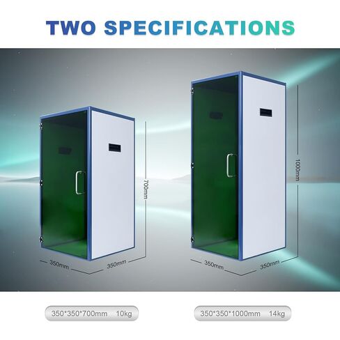 ZAC Safety Enclosure Protective Cover Compatible with Fiber Marking Machine Laser Satefy Shields Laser Radiation Shield, Eye Protective Shield Cover (700mm Height) in Saudi Arabia