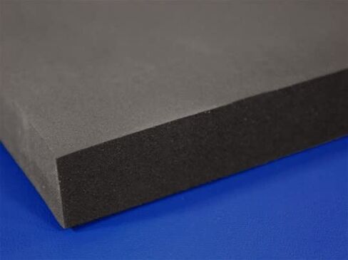 لوح مطاط إسفنجي من النيوبرين مزود بظهر لاصق من شركة Foam Factory Inc، بسمك 48 بوصة × 80 بوصة × 1/8 بوصة in Kuwait