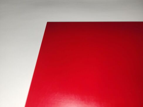 1/4" x 6" x 6" 95 A Durometer, ElastoTuff, Polyurethane/Urethane Sheet, Red in Kuwait