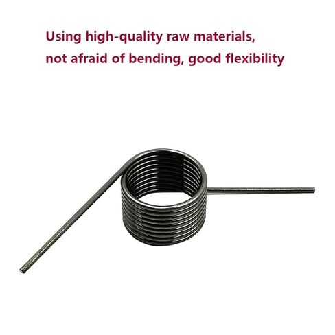 Torsion Spring, 10pcs V-Shaped Spring Wire Diameter1.2mm (1.2x8mm 3 Laps (60 Degre)) in Saudi Arabia