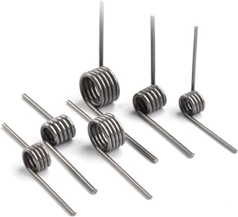 Torsion Spring, 5pcs Wire Diameter 1.6mm Spring Steel Torsion (.6x18x45mm90 Degree) in Saudi Arabia