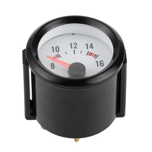 12V 2in Pointer Voltage Gauge 8‑16V Measurement Range Voltmeter Universal Automotive Interior Accessories in Kuwait