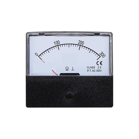 DH-670 AC Voltmeter Pointer Meter 5V 10V 15V 20V 25V 30V 50V 75V 100V 150V 200V Voltage Panel Meter(800V) in Kuwait