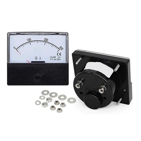 DH-670 AC Voltmeter Pointer Meter 5V 10V 15V 20V 25V 30V 50V 75V 100V 150V 200V Voltage Panel Meter(800V) in Kuwait
