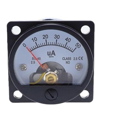 SO-45 Ammeter Analog Pointer Microammeter 30uA50uA100uA200uA300uA500uA1000uA Current Meter Current Test(300UA) in Kuwait