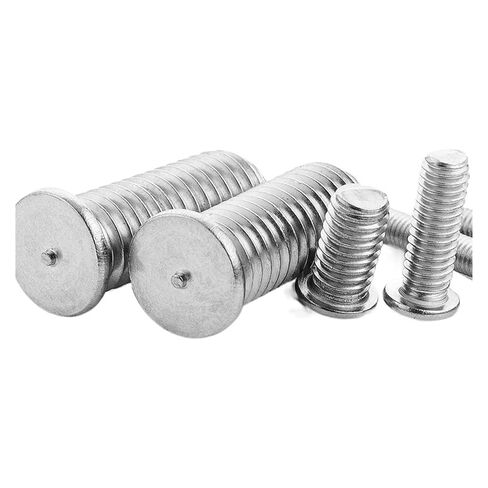 مسامير لحام من الألومنيوم ذات رأس مستدير M3/M4/M5/M6، 10 قطعة/الحزمة (M5*10) in Kuwait