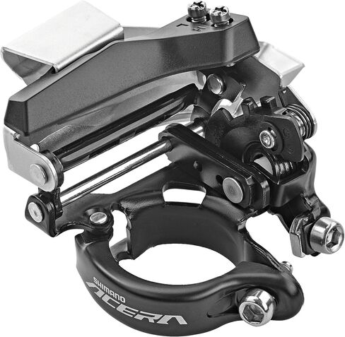 SHIMANO Acera FD-T3000-2 Acera Front mech، 9 سرعات مزدوجة، أرجوحة علوية، سحب مزدوج، متعدد المقاسات، مقاس واحد، EFDT30002TSX3، فضي in Kuwait
