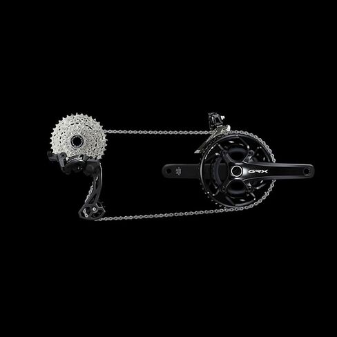 Shimano Grx Rx820 Front Derailleur أسود، مطلي بالنحاس | حواجز الدراجة الأمامية in Kuwait