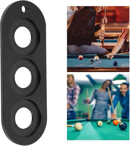 Billiard Cue Joint Protector Storage, Aluminum Pool Table Stick Protector Holder with 3 Hole Design, for Billiard Accessories Storage and Protection in Kuwait