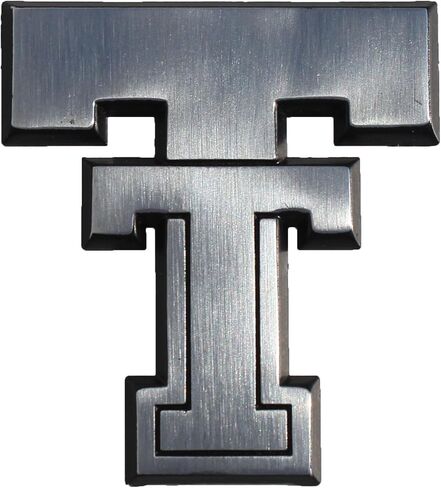 شعار سيارة Texas Tech Red Raiders المعدني (Vault (غير لامع)) in Kuwait