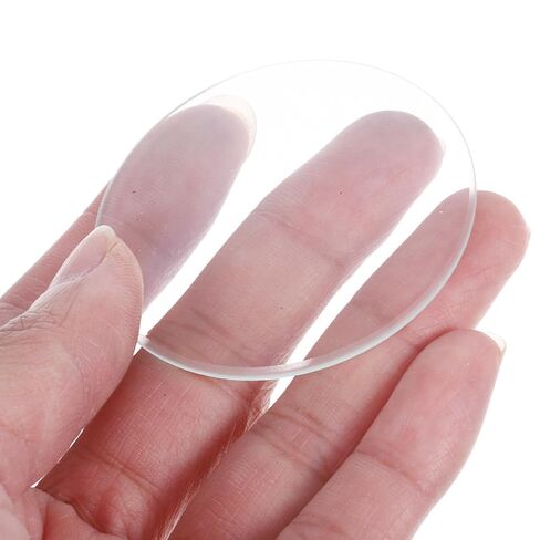 Ipetboom 10pcs Thick Curved Glass Watch Glasses for Laboratory Use, Easy Pouring Chemical Experiment Covers, Laboratory Glass Beakers Covers for Precise Scientific Work in Kuwait
