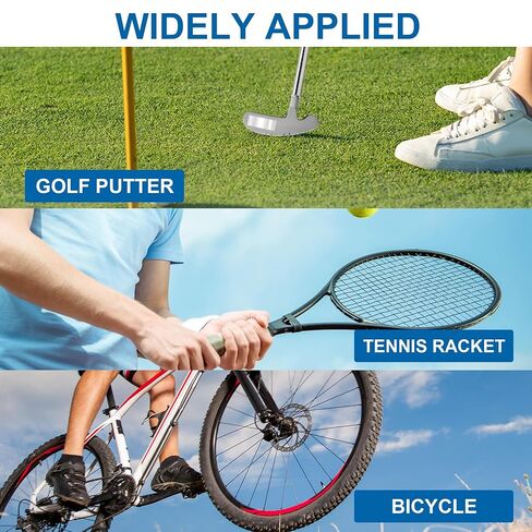 2PCS Golf Lead Tape 1/2" x 42" Roll, 1/2" x 100" Roll, 0.7g per Inch High Density Self-Adhesive Tape for Swing Weight Adjustment on Clubs, Tennis & Pickleball Paddles in Kuwait