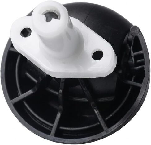 استبدال عجلة العجلات الأمامية الروبوتية المتوافقة مع Shark ION RV850، R85، RV700_N، RV750_N، S87، RV850WV، RV851WV - قطع غيار تجميع العجلات الأمامية العالمية - أسود، عبوة واحدة in Kuwait
