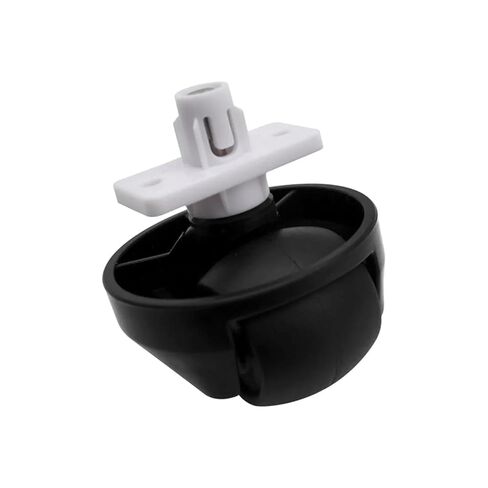قطعتان من عجلة العجلات الأمامية المتوافقة مع Roborock S7 S7+ S7 Maxv Ultra Q5 Q7 Max Series ملحقات استبدال روبوت المكنسة الكهربائية، أسود in Kuwait