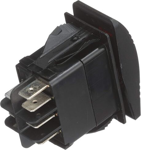 Seachoice Illuminated Contura Rocker Switch, On/Off/On, Black in Kuwait