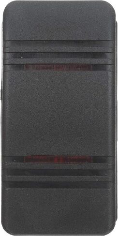 Seachoice Illuminated Contura Rocker Switch, On/Off/On, Black in Kuwait