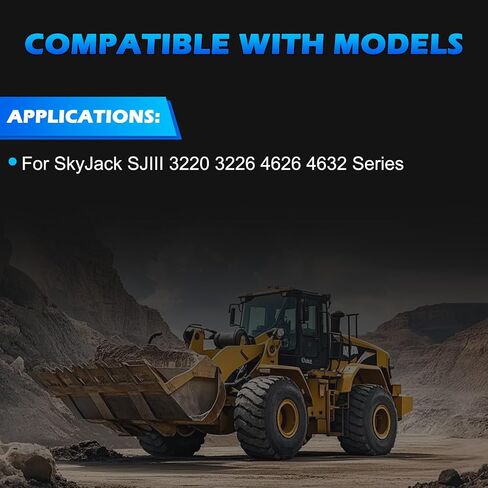 70041342 | محرك هيدروليكي 505300W3122AA | استبدال مباشر لسلسلة SkyJack SJIII 3220 3226 4626 4632 | الحديد الزهر عزم دوران عالي | شفة ذات 4 فتحات | in Kuwait