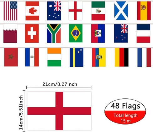 بطولة العالم لكرة القدم 2026، راية أعلام، 48 أعلام فريق، رايات كرة القدم، لافتة الهدف، ديكورات حفلات كرة القدم للمدرسة، المكتب، المنزل، الاستاد in Kuwait