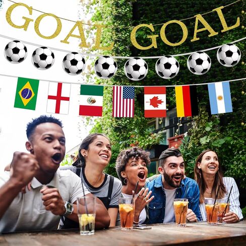 بطولة العالم لكرة القدم 2026، راية أعلام، 48 أعلام فريق، رايات كرة القدم، لافتة الهدف، ديكورات حفلات كرة القدم للمدرسة، المكتب، المنزل، الاستاد in Kuwait