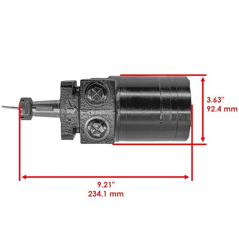 Caltric Wheel Motor Hydraulic Compatible with Exmark THP17KA483 THP17KA523 THP18KA523 THP19KAE483 in Kuwait