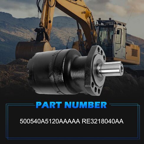 500540A5120AAAAA | محرك هيدروليكي RE3218040AA | الاستبدال المباشر لسلسلة White 500 | الحديد الزهر عزم دوران عالي | in Kuwait