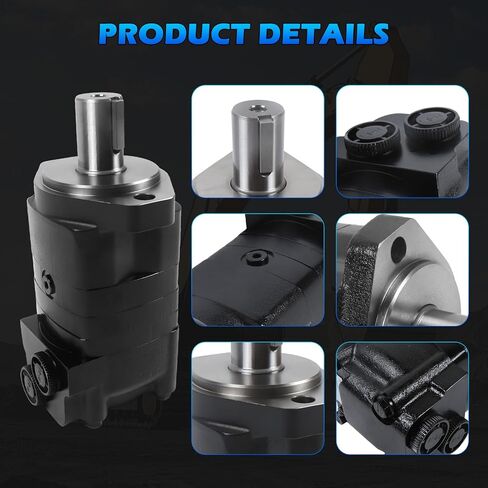 104-1023-006 | 104-1023 Hydraulic Motor | Direct Replacement for Eaton Char-Lynn 2000 Series | Cast Iron High Torque | Displacement 100cc/r | Maximum Pressure 275BAR | 2 Bolt Flange Mount | in Kuwait
