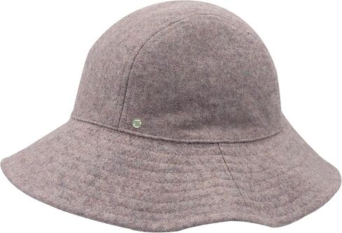 Maple Bucket Hat - Warm Wool Blend with Fleece Lining, Foldable, For Women in Kuwait