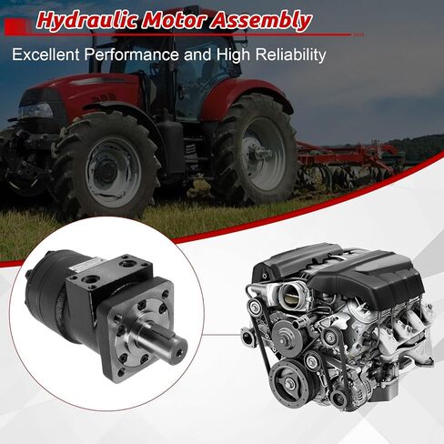 Hydraulic Motor Assembly, 101-1019 1011019 101-1019-009 1011019009 Replacement for Eaton Char-Lynn H Series in Kuwait
