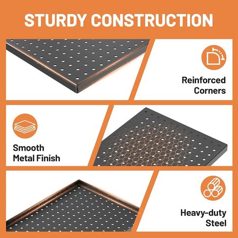 4 قطع من ألواح الألواح المعدنية من Ultrawall مع خطافات، منظم أدوات حائط Pegboard للجراج، 84 قطعة من ألواح الأوتاد مع الملحقات، 24 بوصة × 12 بوصة in Kuwait