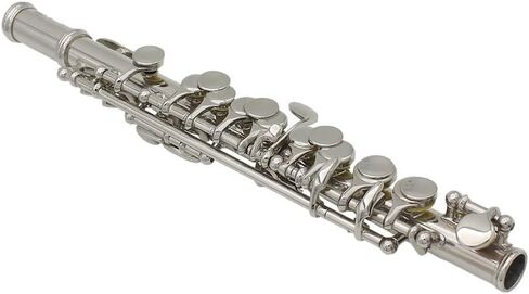C Key Piccolo Flute، مع حافظة صلبة، قضيب تنظيف، قماش، آلة موسيقية بيكولو، صوت مضمون، أداة بيكولو للطلاب المبتدئين in Kuwait
