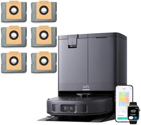مكنسة eufy X10 Pro Omni Robot + 6 أكياس غبار ذات سعة كبيرة in Kuwait