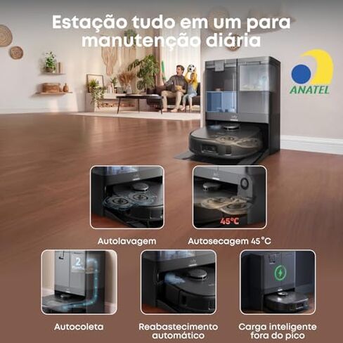 مكنسة eufy X10 Pro Omni Robot + 6 أكياس غبار ذات سعة كبيرة in Kuwait