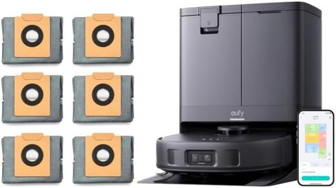 مكنسة eufy X10 Pro Omni Robot + 6 أكياس غبار ذات سعة كبيرة in Kuwait
