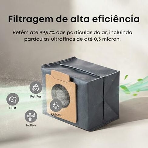 مكنسة eufy X10 Pro Omni Robot + 6 أكياس غبار ذات سعة كبيرة in Kuwait