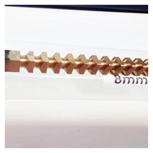 8mm Coating Square Push Type Broach Cutter Metric Size HSS Cutting Tool Precision Engineering in Kuwait
