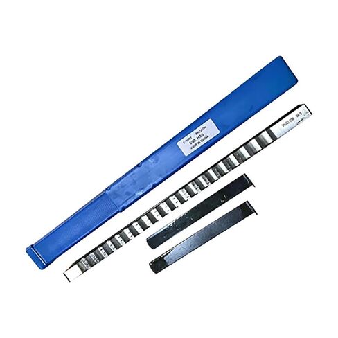16/18mm E Push-Type Keyway Broach Metric Sized High Speed Steel Broach Cutting Tool with Shim for CNC Machine Precision Engineering(E1-16) in Saudi Arabia