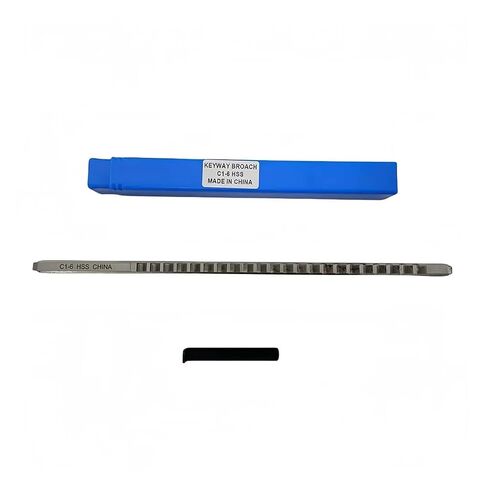 Push Type Keyway Broach Metric Systems HSS CNC Machine Tool Keyway Tools Precision Engineering(3 16C) in Kuwait