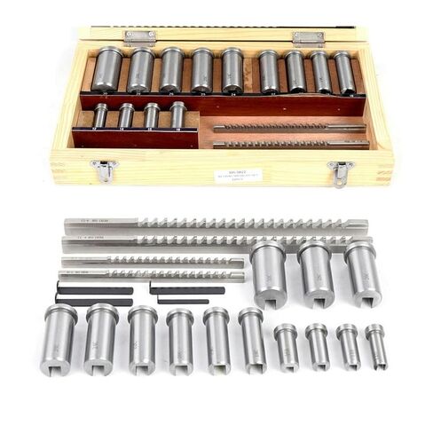 22pcs Keyway Broach Set HSS Metric Keyway Cutting Tool for CNC Machine Precision Engineering in Kuwait