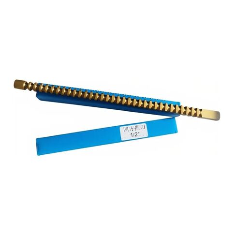 1/2 "دفع من نوع Keyway Broach مربع Broach طلاء بوصة حجم عالية السرعة أداة قطع الصلب الهندسة الدقيقة in Kuwait