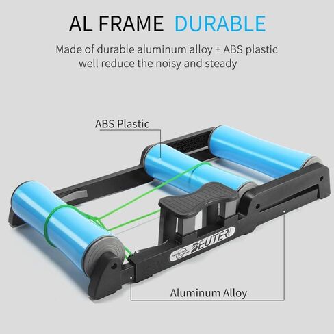 Folding Bicycle Trainer, Rollers For Bicycle Trainer, Home Exercise, Bicycle Training, Fitness, Bicycle Trainer Mtb Road Bike in Kuwait