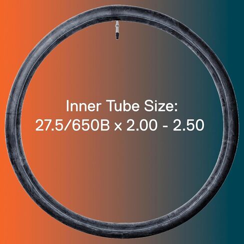WELDTITE Self Sealing Bike Inner Tube - Enhanced Durability - 27.5"/650B x 2.00-2.50, Schrader Valve in Kuwait