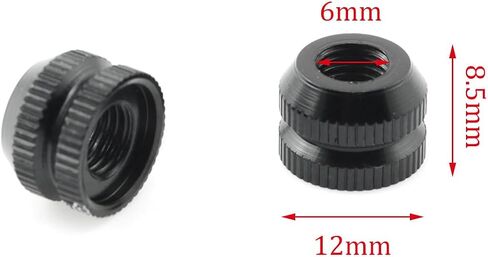 ZYAMY 8PCS Bicycle Tire Vacuum Nut Bicycle Inner Tire with O Ring Seal Road Mountain Bike Vacuum Tire Air Nut Inner Tire Valve 4 Colors for Folding Bicycle Tubular Air Nozzle in Kuwait