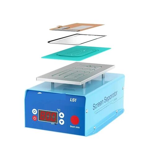 فاصل LCD، LS1 آلة فصل شاشة LCD للهاتف المسطح المنحني الذي يعمل باللمس أداة يدوية لإزالة التسخين السريع in Kuwait