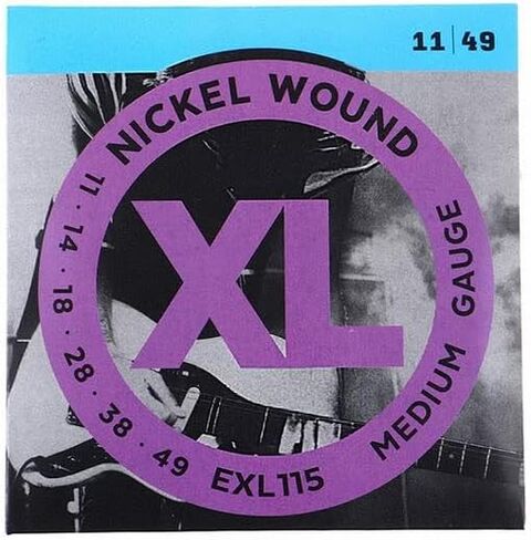 النيكل جولة الجرح سلاسل الغيتار الكهربائي EXL110 EXL115 EXL120 EXL130 in Kuwait