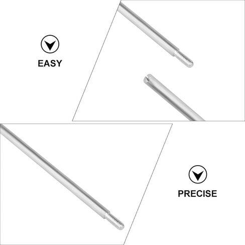 Mobestech Oboe Repair Kit Instrument Repair Tool Set with 21 Threaded Shaft Rods and 42 Threaded Screws for Oboe Parts Replacement and Maintenance in Kuwait