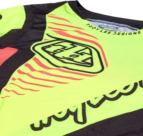 Troy Lee Designs GP Pro Air Jersey, Ripple Glo Yellow/Infra Red, Large in Kuwait