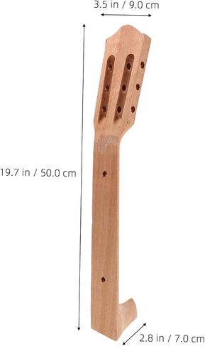 استبدال غير مكتمل لرقبة الجيتار الكهربائي لمشاريع الجيتار DIY، هيكل من الخشب الصلب الفاخر من أجل Luthiers in Kuwait